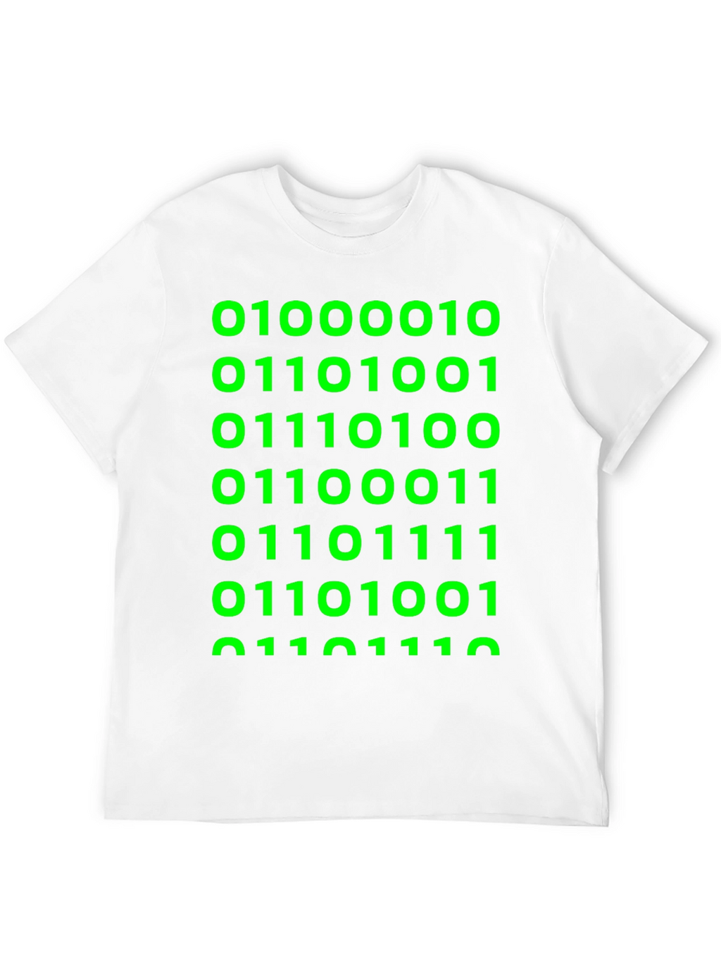 Binary Code T-Shirt - Geeky Style