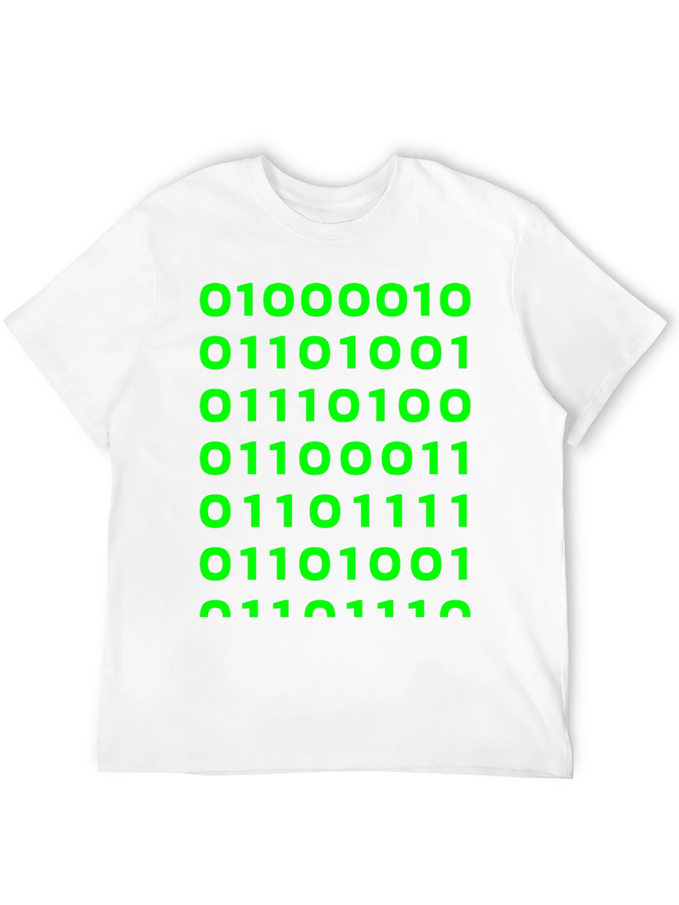 Binary Code T-Shirt - Geeky Style