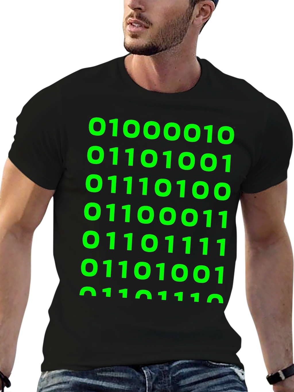 Binary Code T-Shirt - Geeky Style