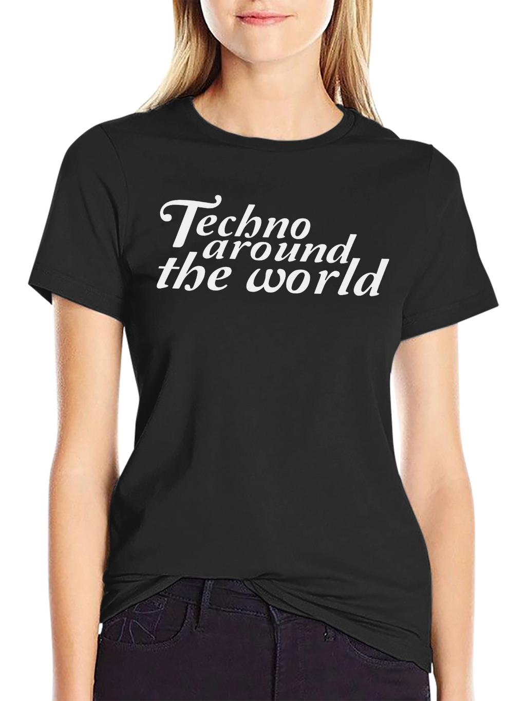 Techno Around the World Graphic T-Shirt