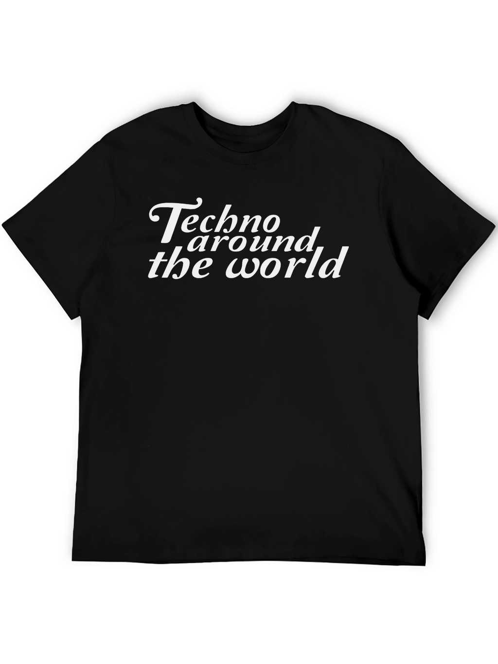 Techno Around the World Graphic T-Shirt