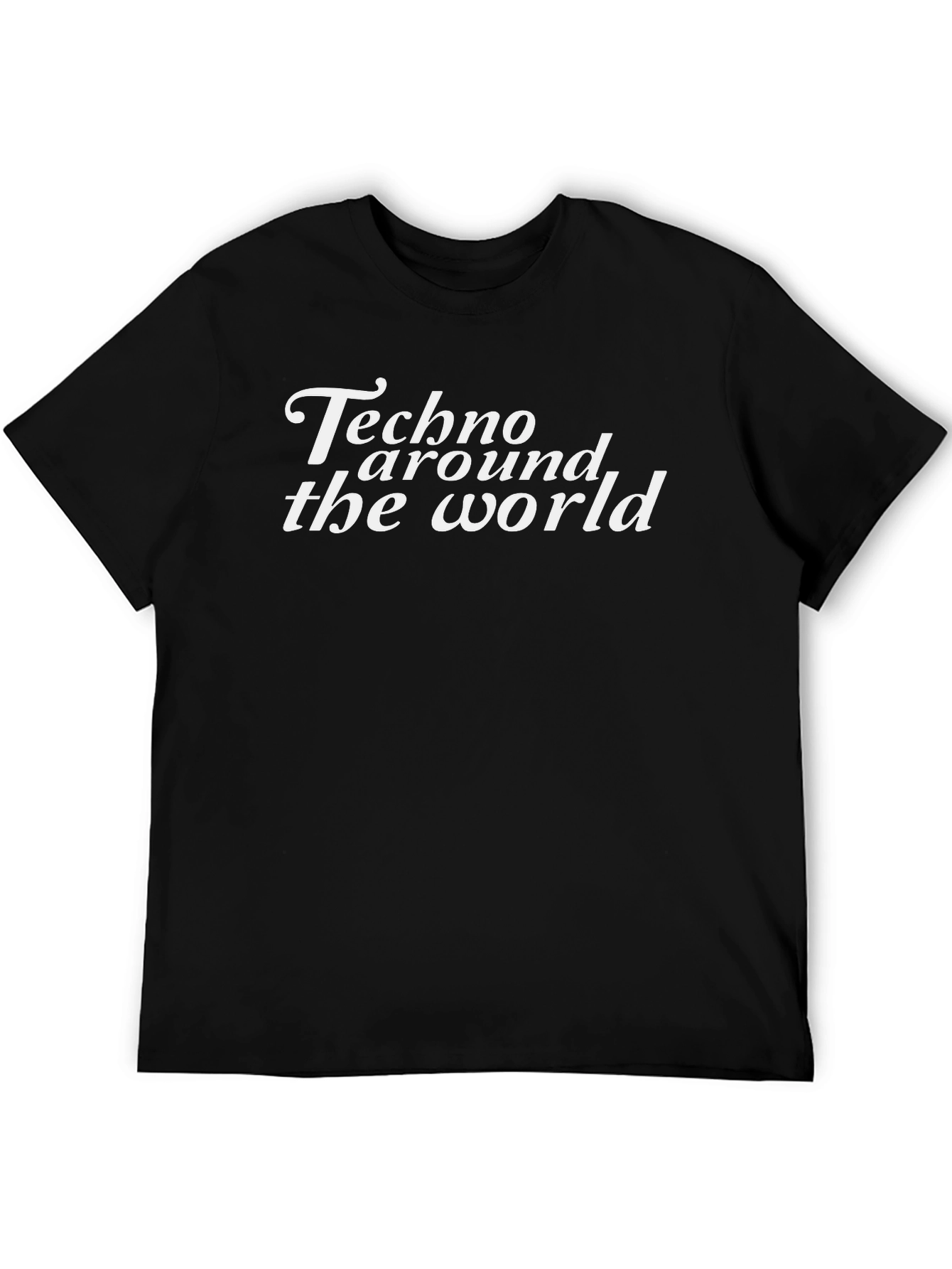 Techno Around the World Graphic T-Shirt