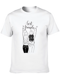 Best Friends Graphic Tee - Black T-Shirt