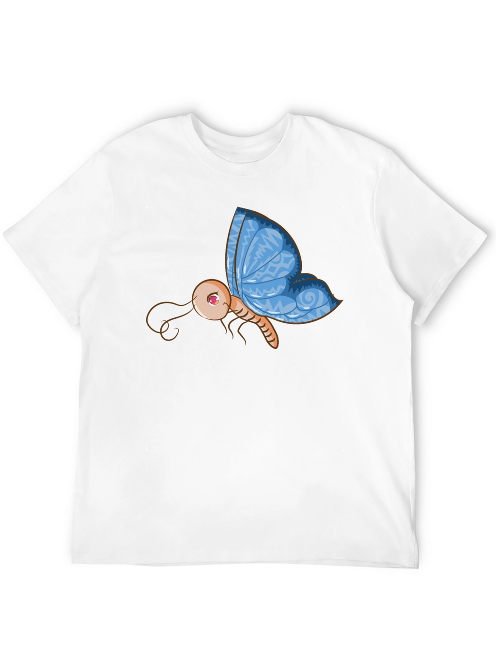 Butterfly Graphic Black T-Shirt - Unique Design