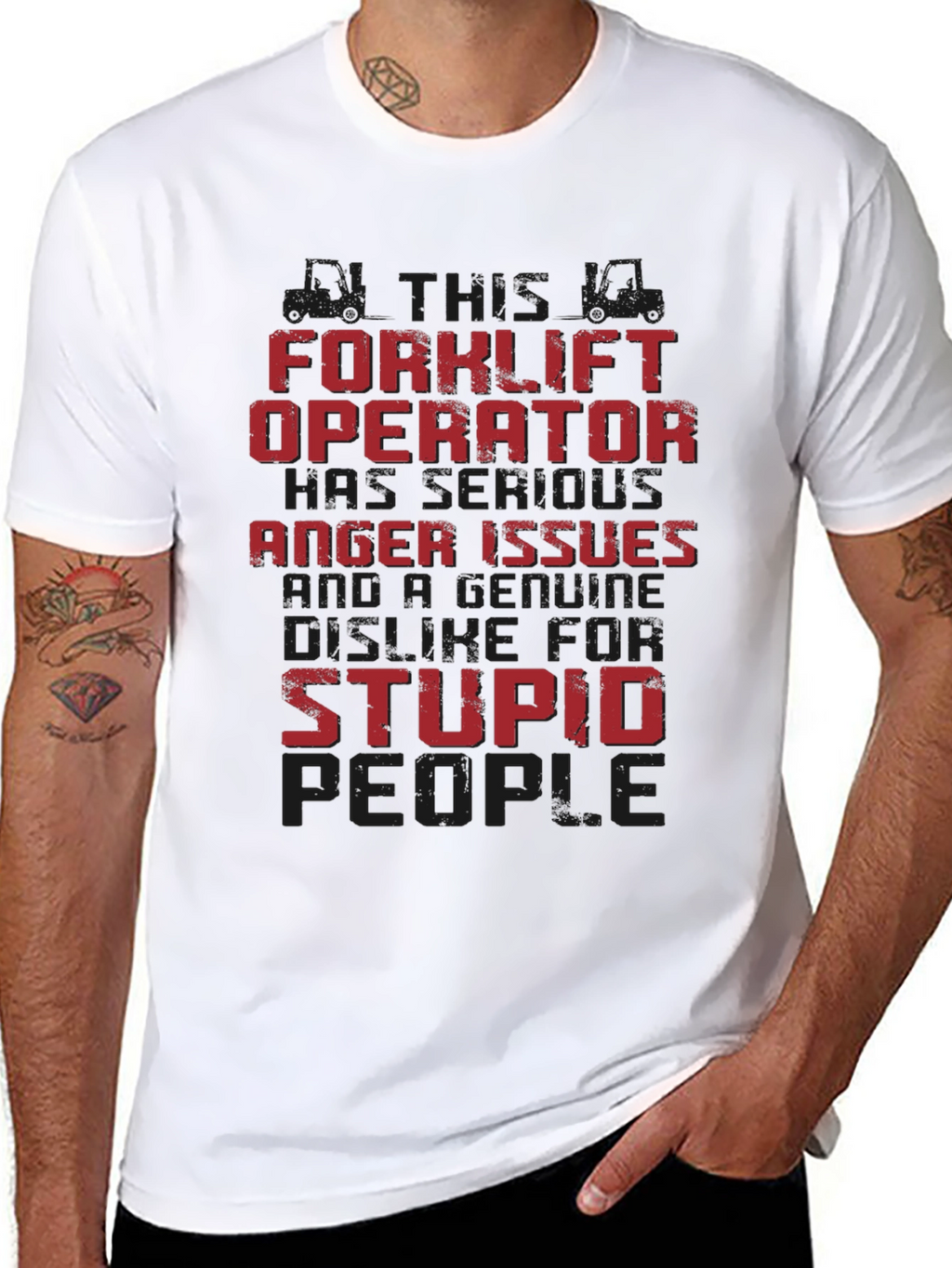 Forklift Operator Anger Issues T-Shirt