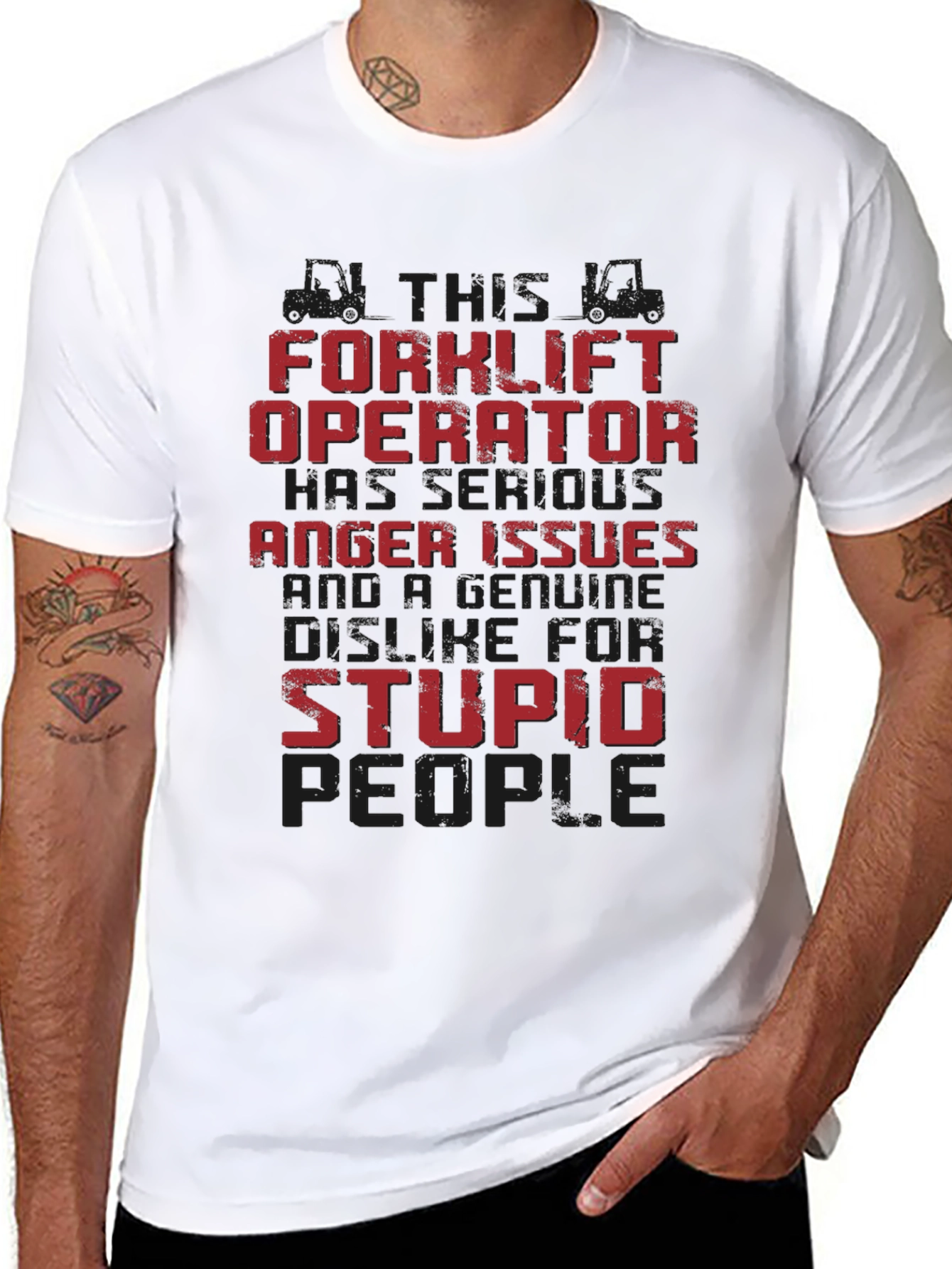 Forklift Operator Anger Issues T-Shirt