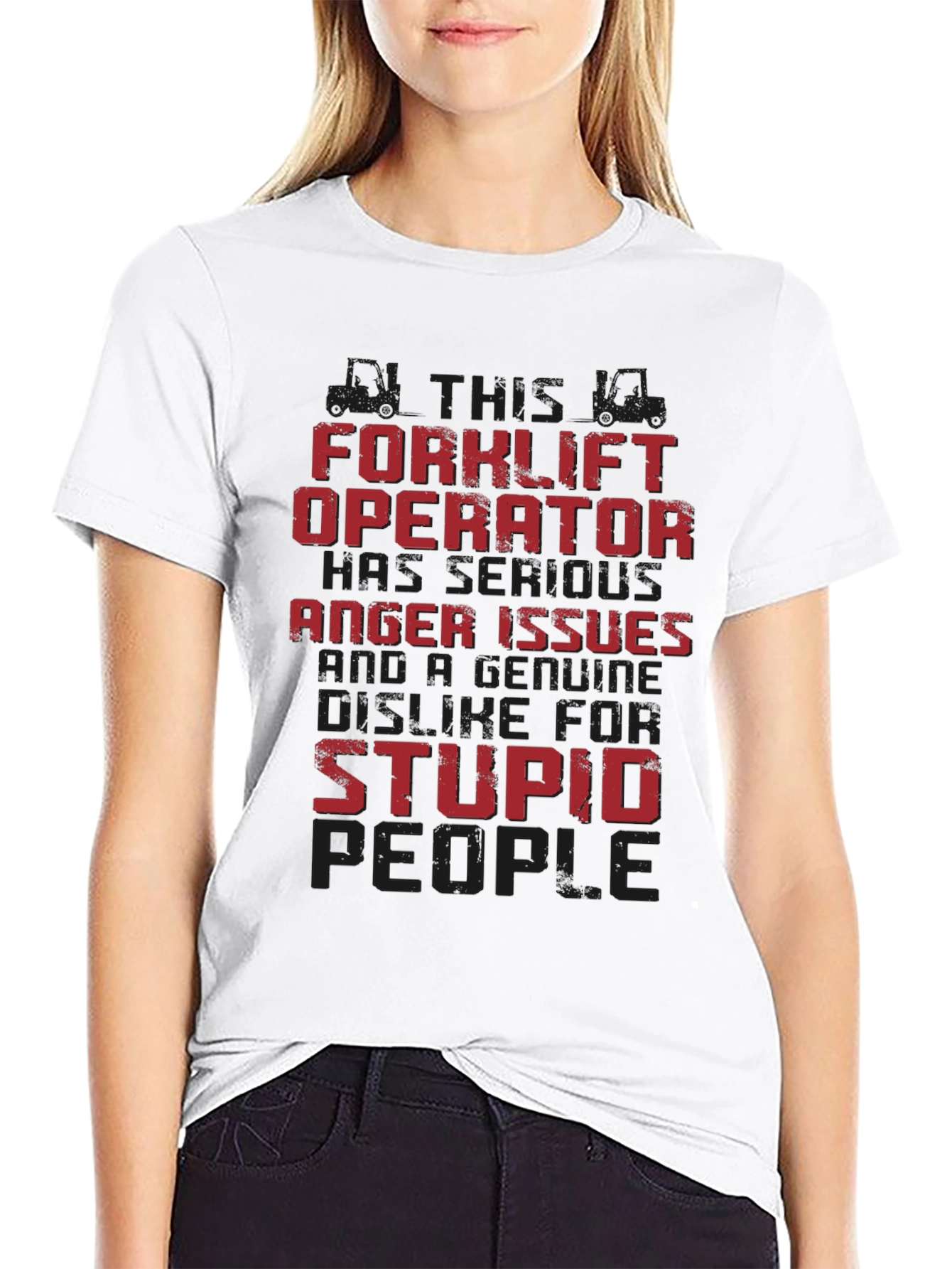 Forklift Operator Anger Issues T-Shirt