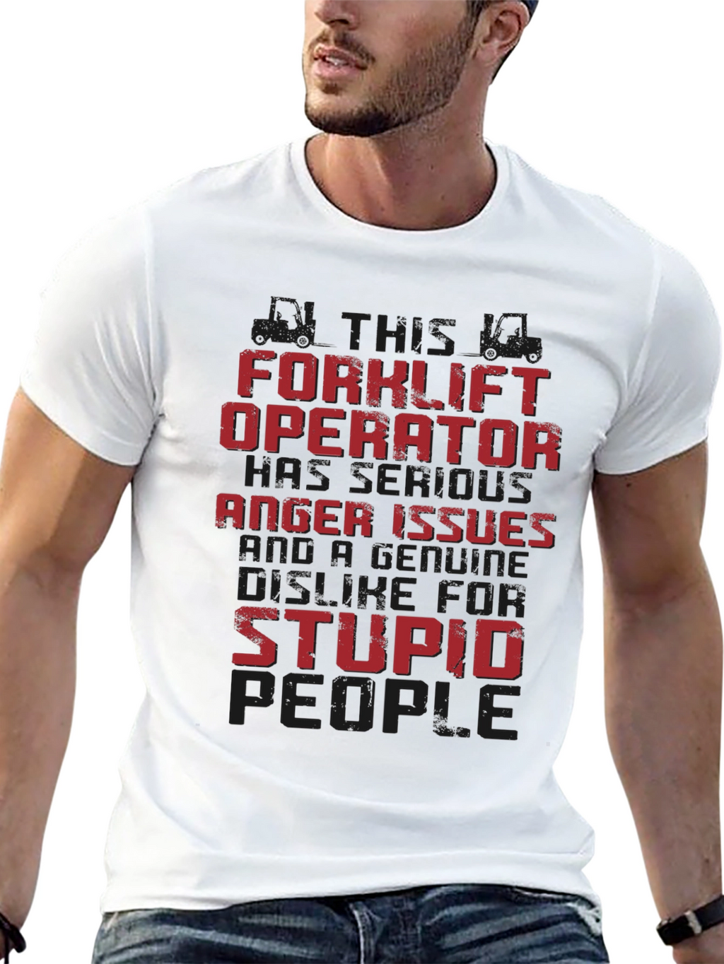 Forklift Operator Anger Issues T-Shirt