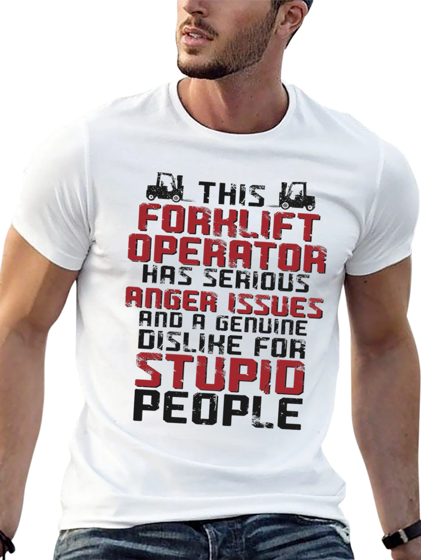 Forklift Operator Anger Issues T-Shirt