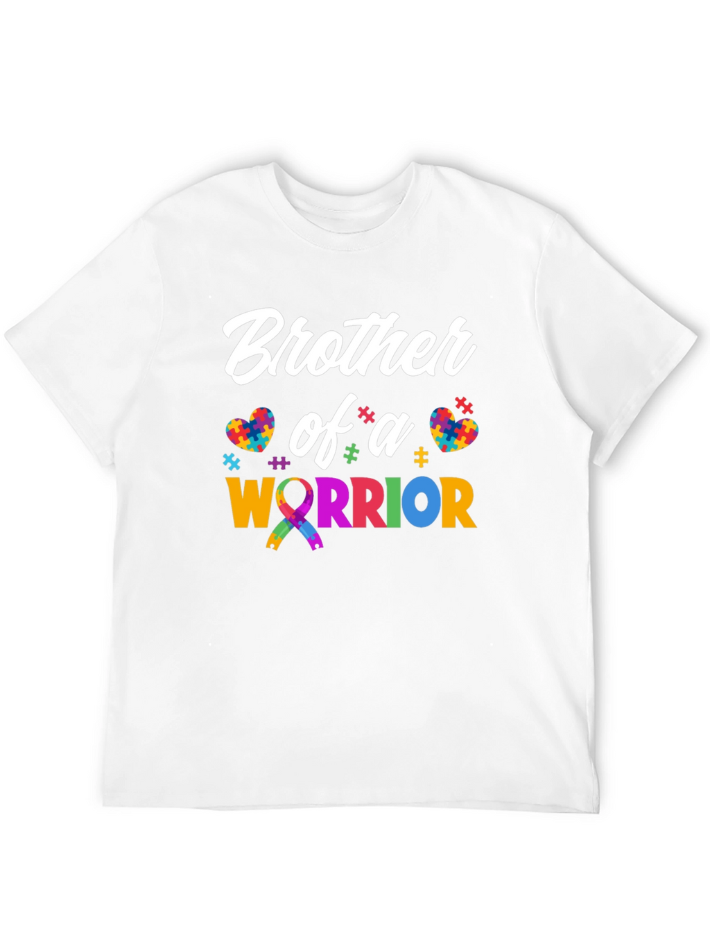 Brother of a Warrior Autism Awareness T-Shirt