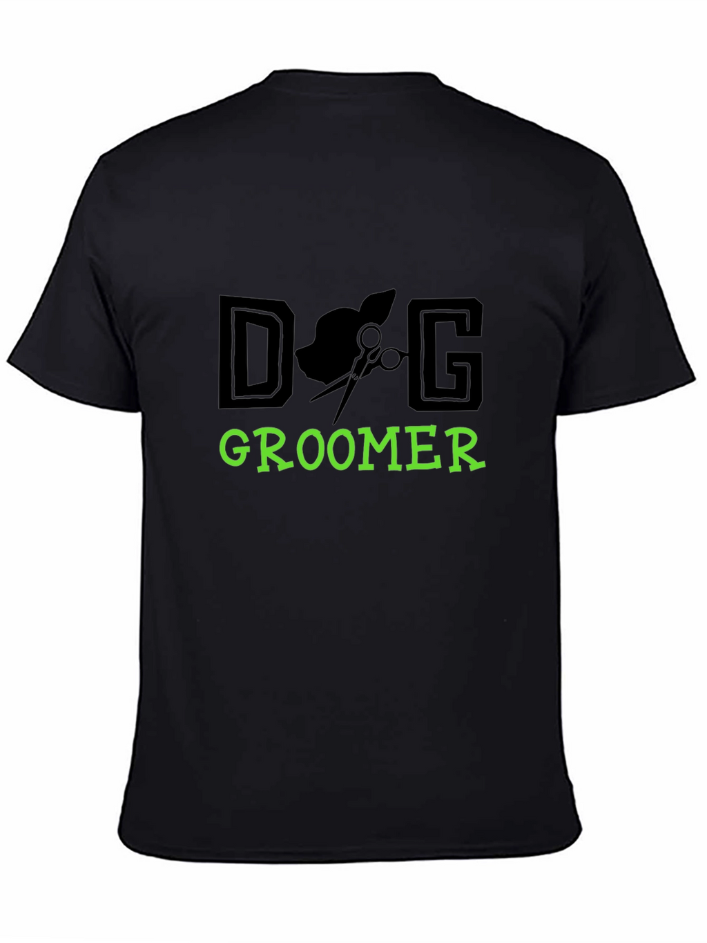 Dog Groomer Graphic Tee - Unisex Black T-Shirt