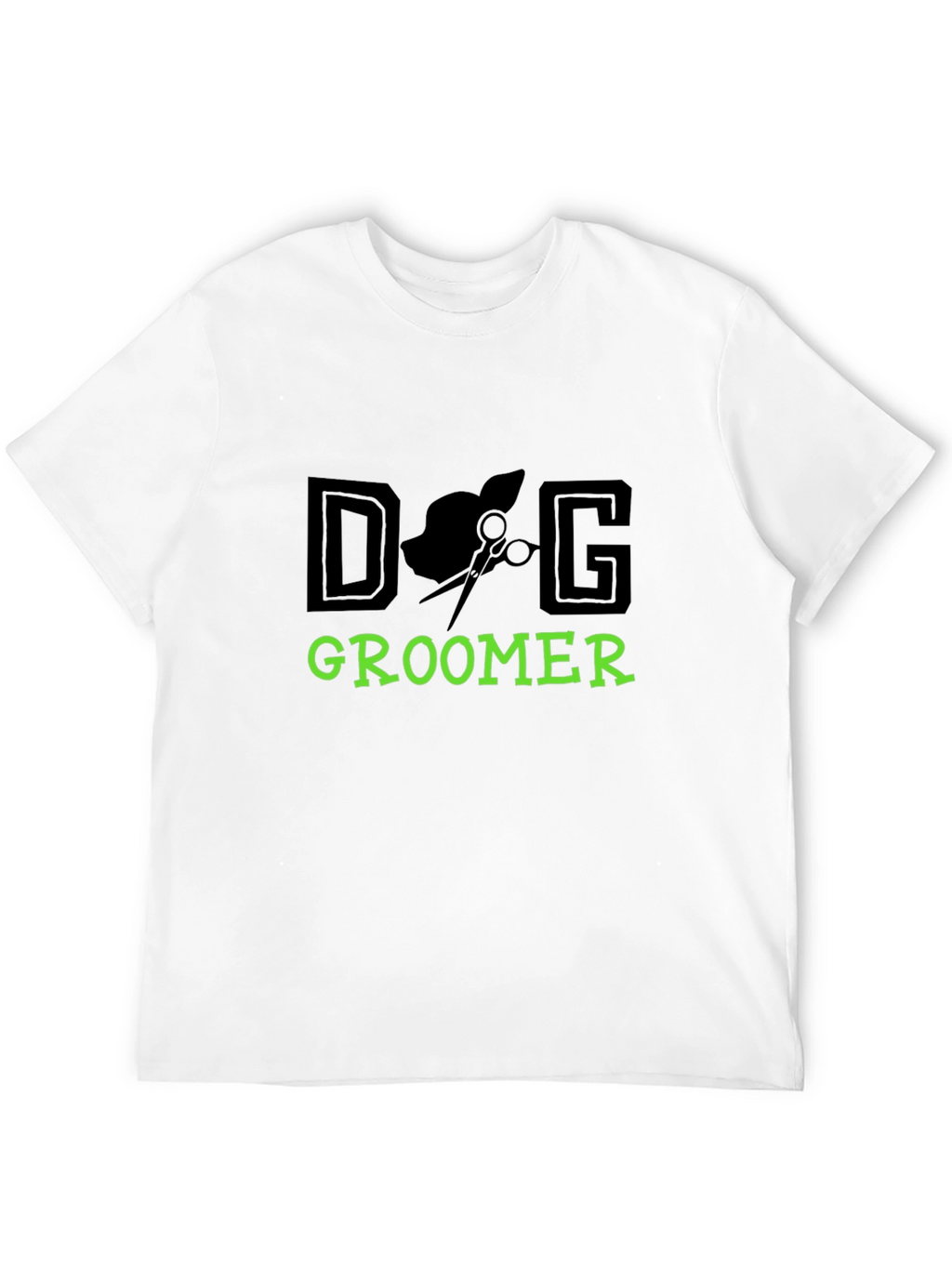 Dog Groomer Graphic Tee - Unisex Black T-Shirt