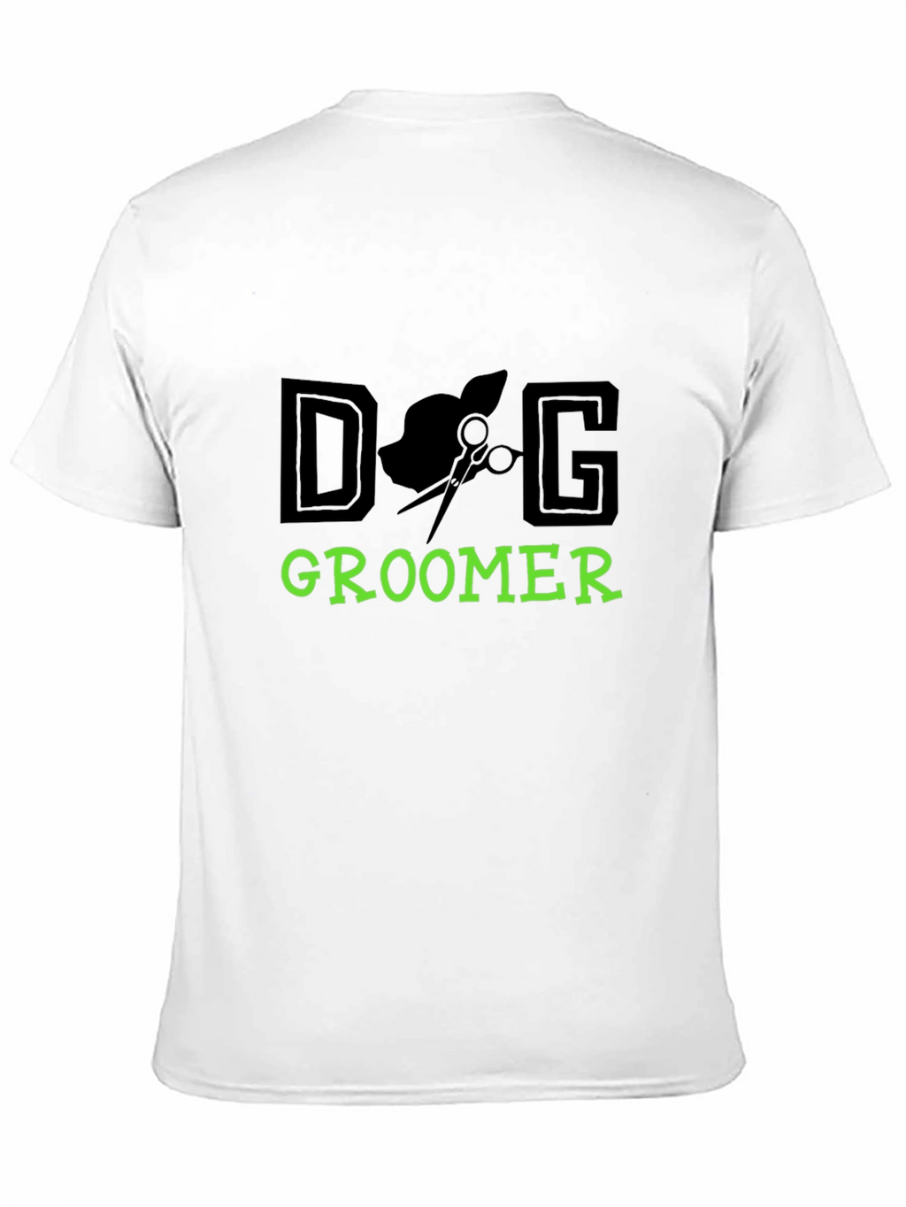 Dog Groomer Graphic Tee - Unisex Black T-Shirt