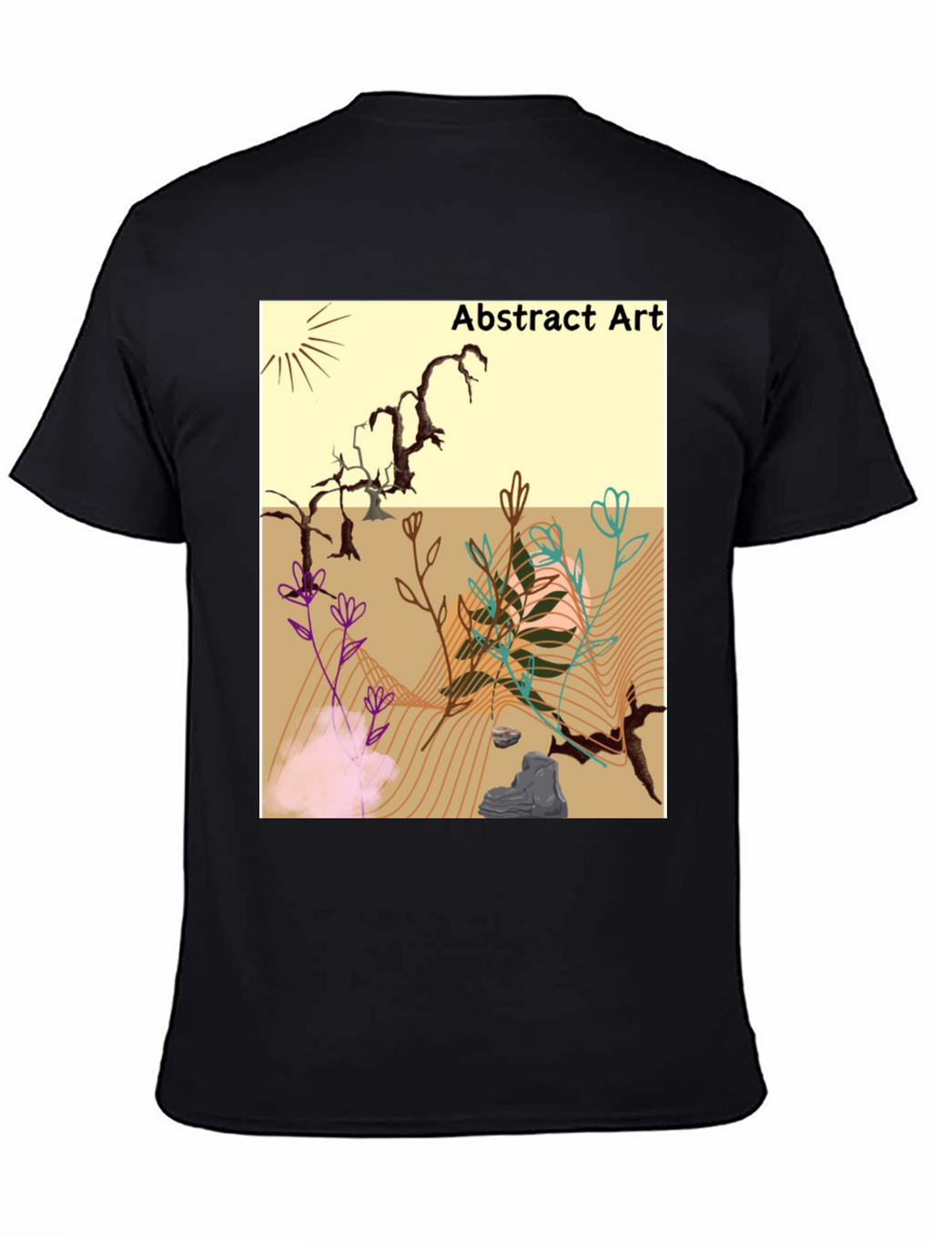 Abstract Art Graphic T-Shirt