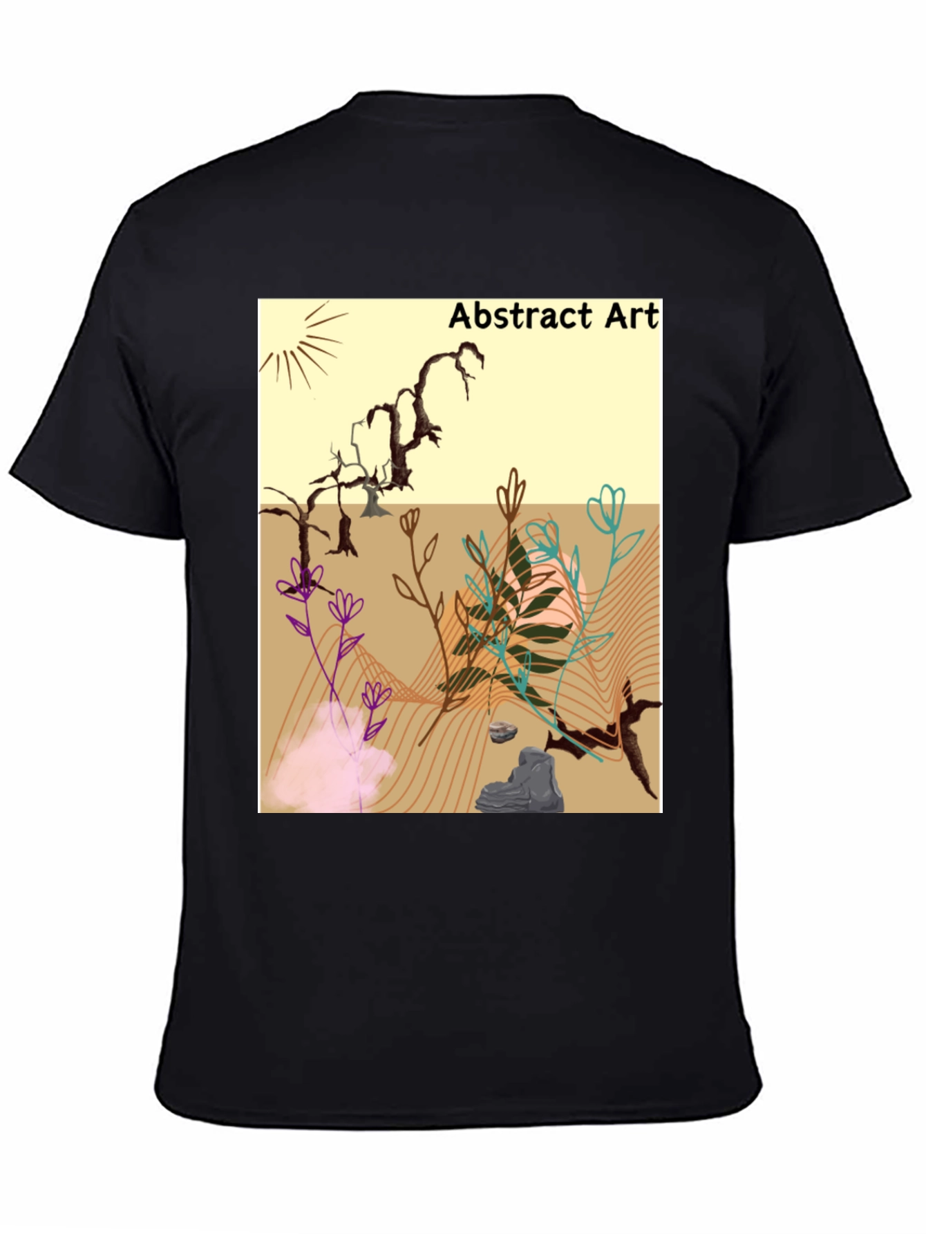 Abstract Art Graphic T-Shirt