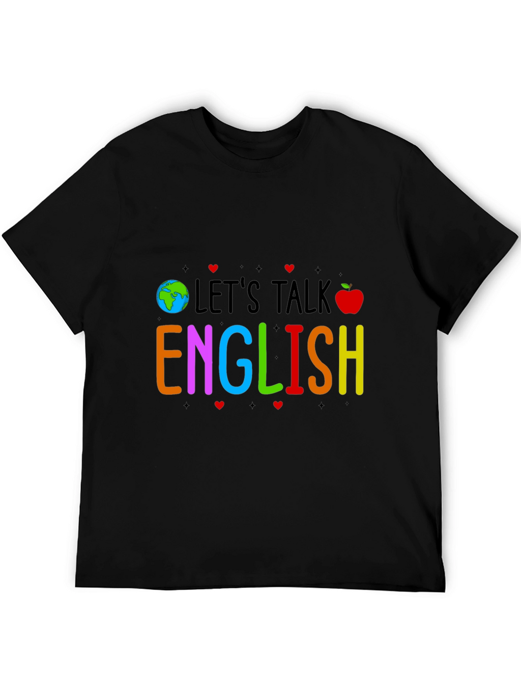 Lets Talk English Graphic Tee