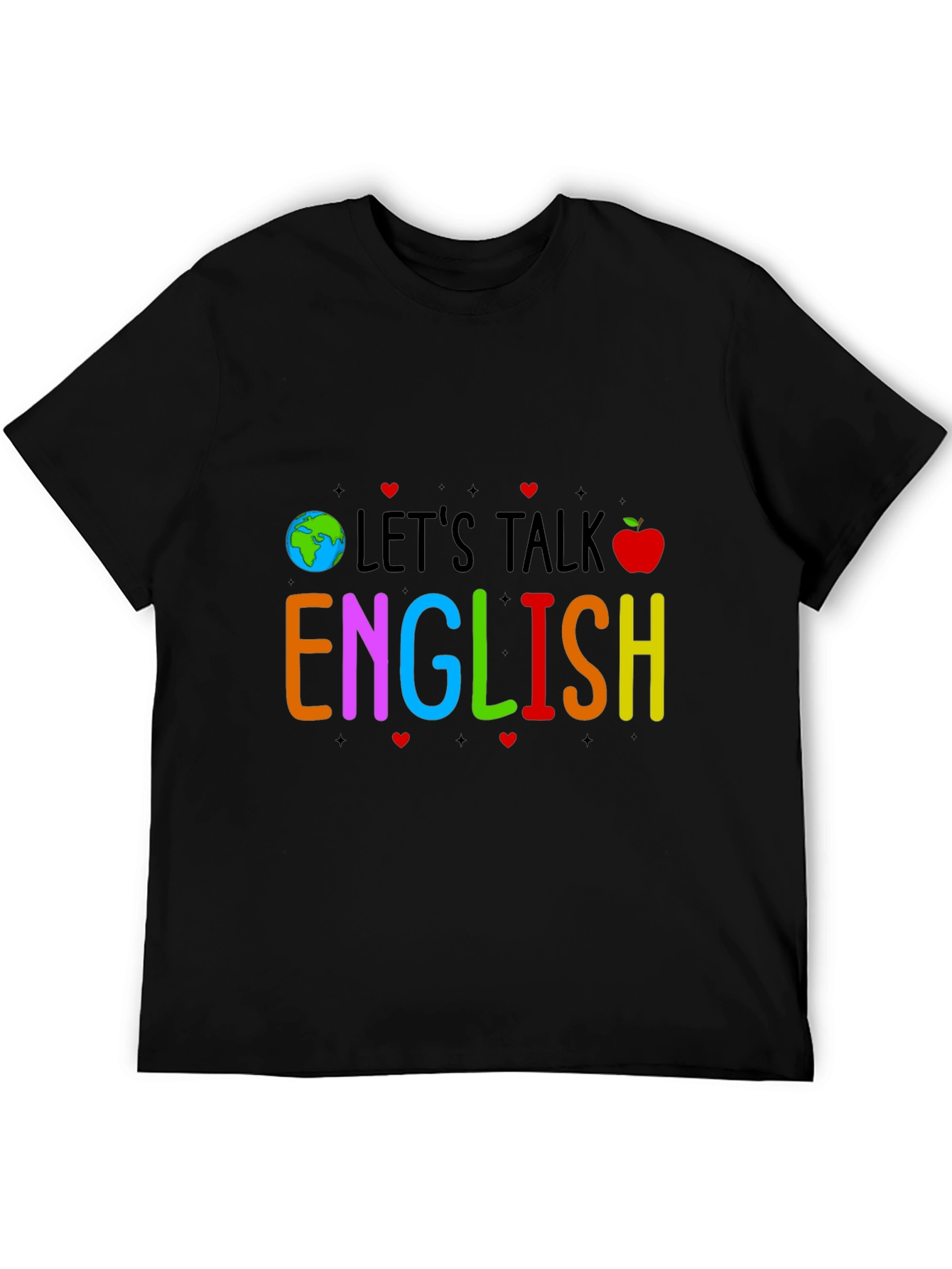 Lets Talk English Graphic Tee