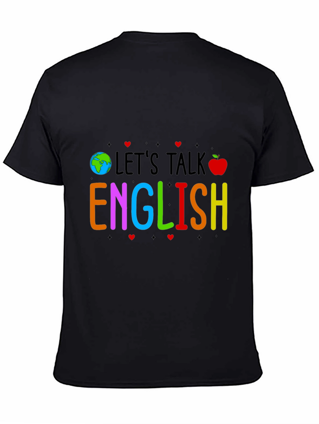 Lets Talk English Graphic Tee