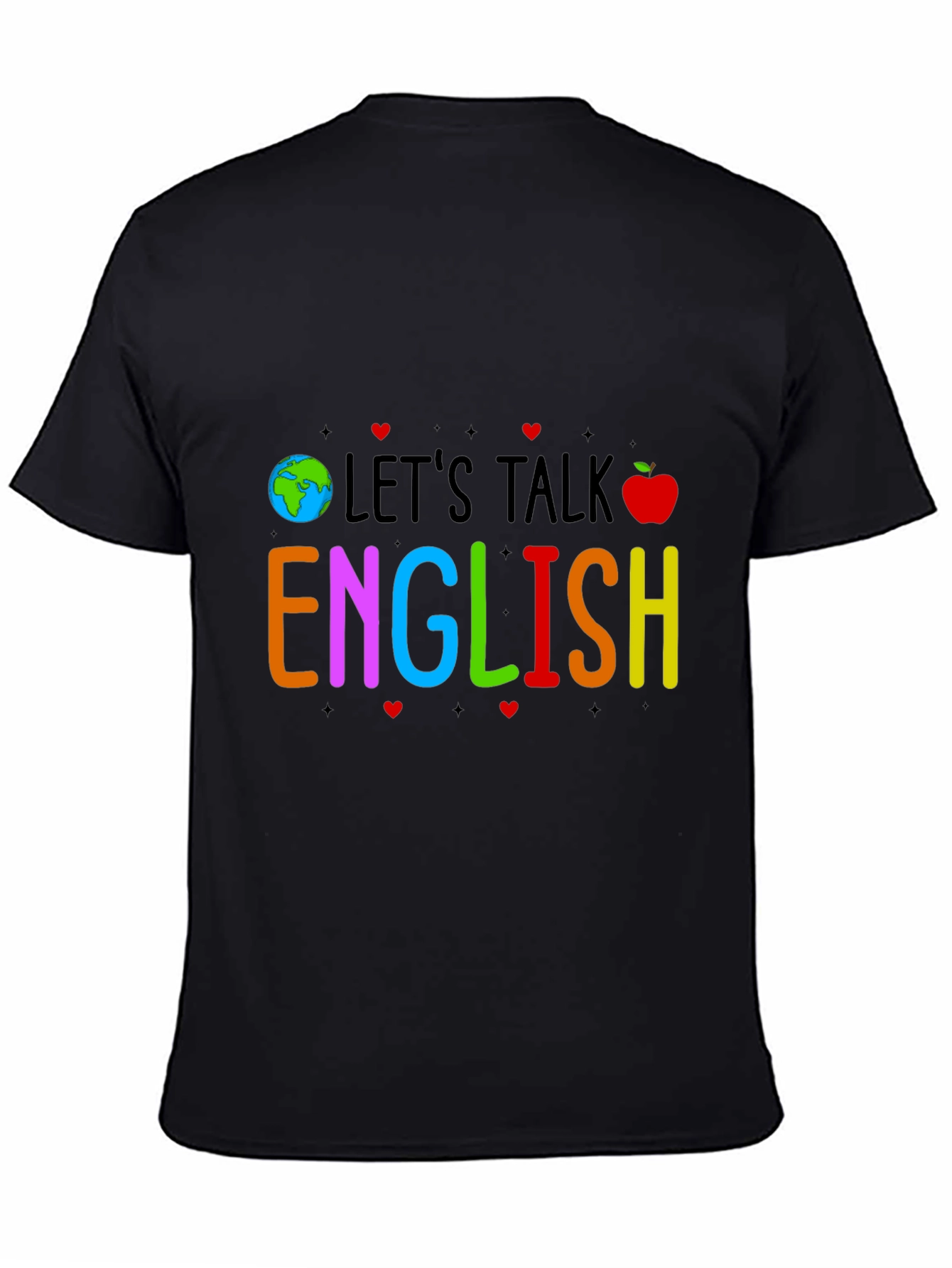 Lets Talk English Graphic Tee