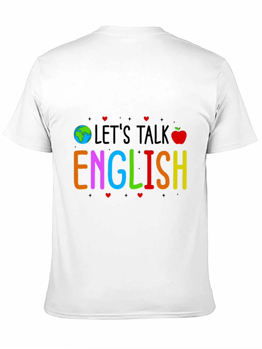 Lets Talk English Graphic Tee