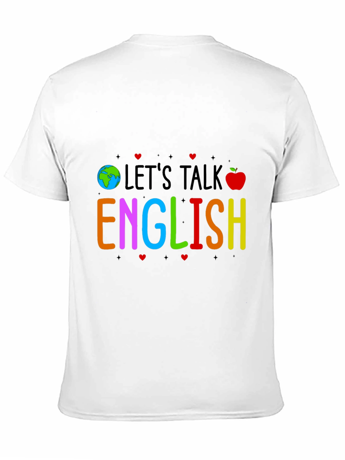 Lets Talk English Graphic Tee