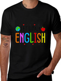Lets Talk English Graphic Tee