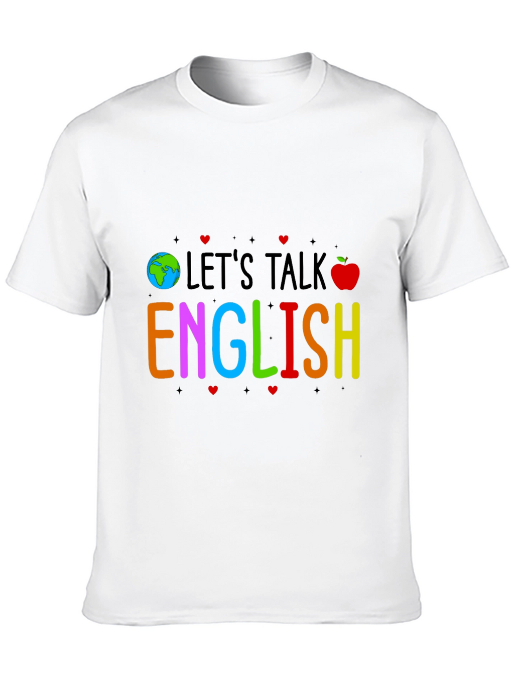 Lets Talk English Graphic Tee