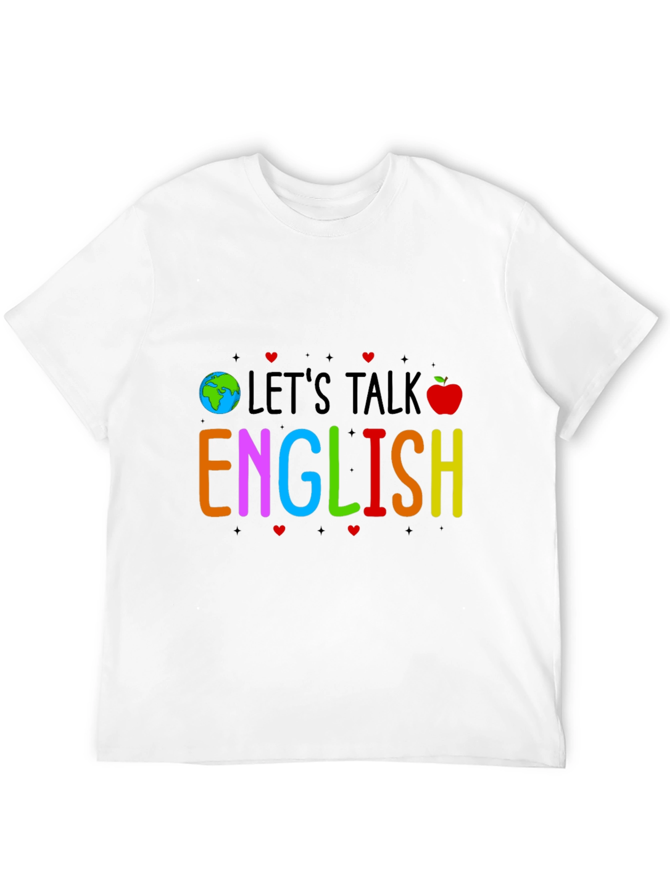 Lets Talk English Graphic Tee
