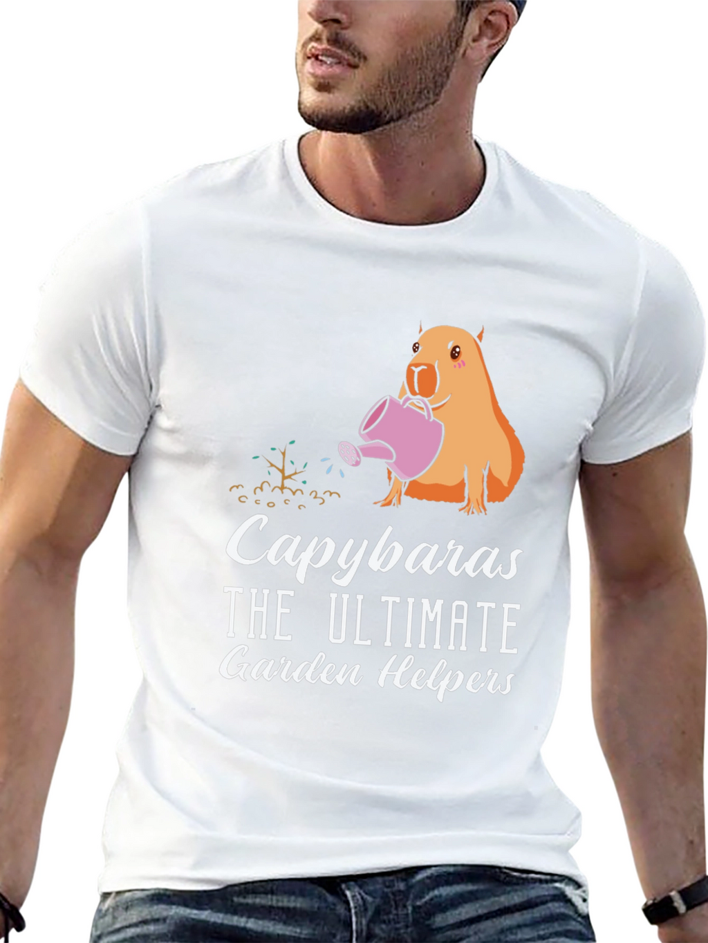 Capybara Garden Helpers T-Shirt