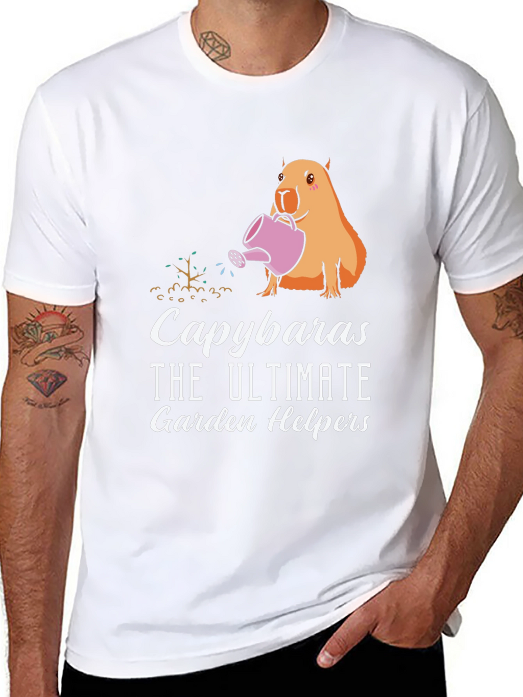 Capybara Garden Helpers T-Shirt