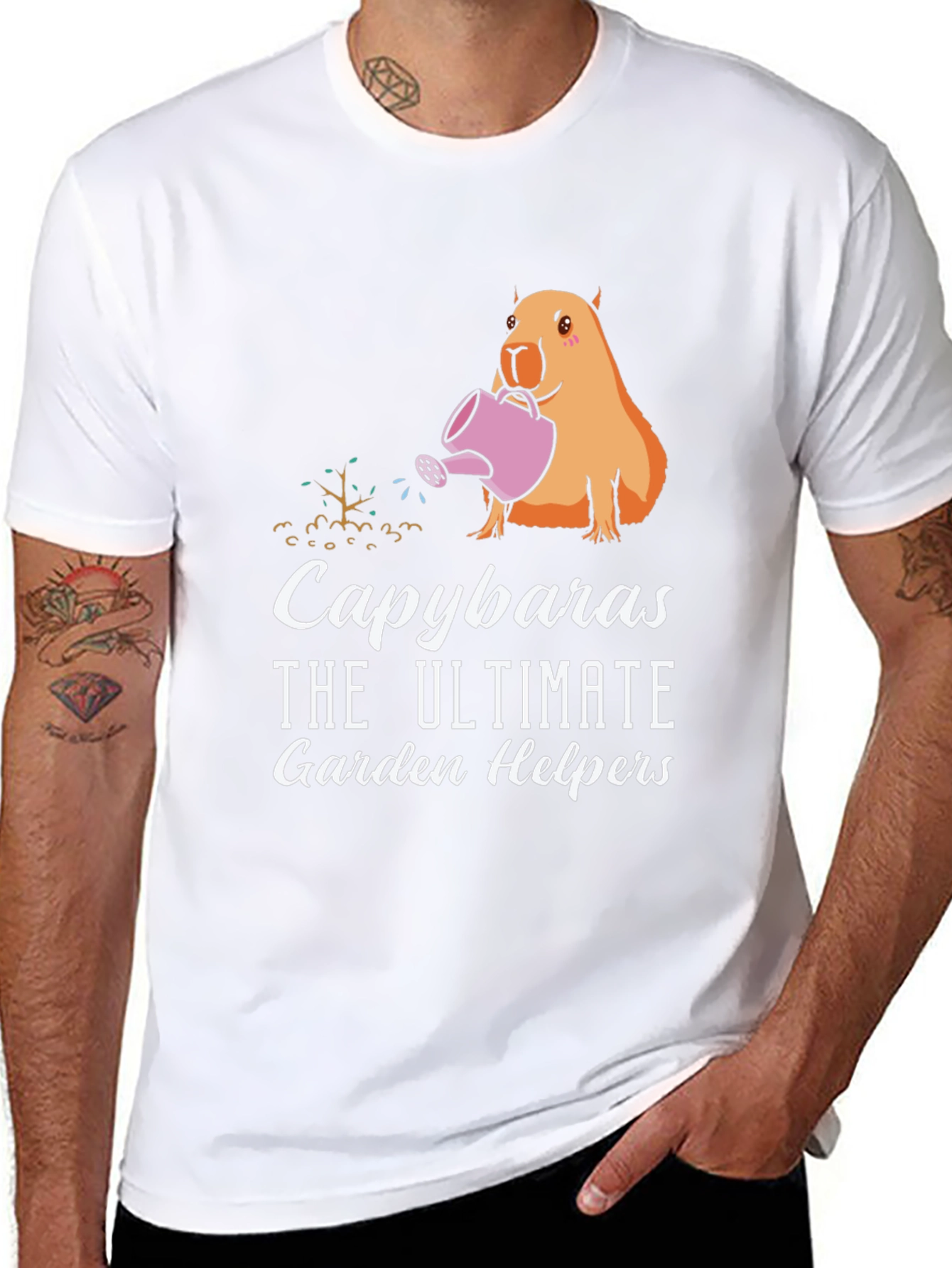 Capybara Garden Helpers T-Shirt