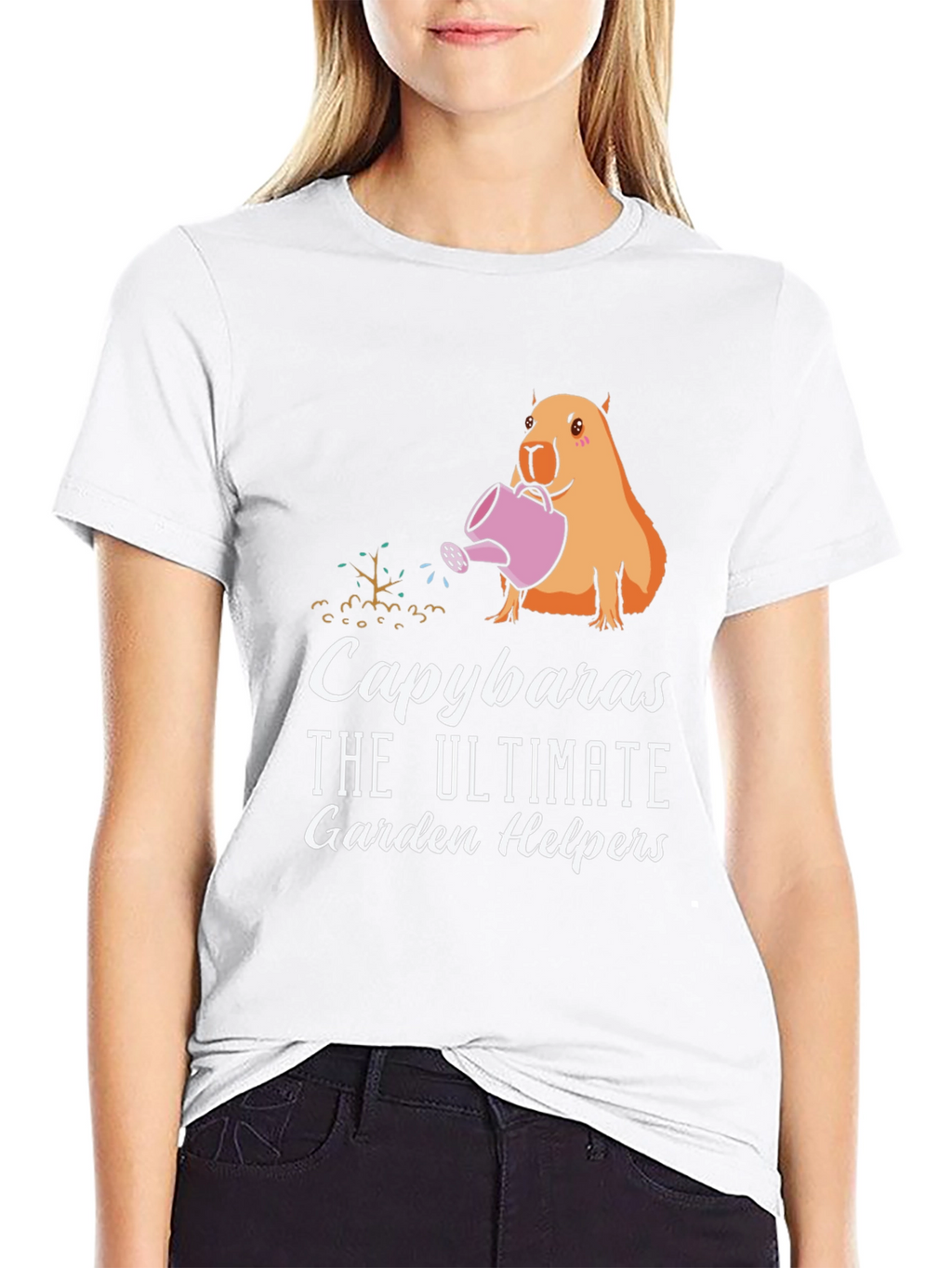 Capybara Garden Helpers T-Shirt