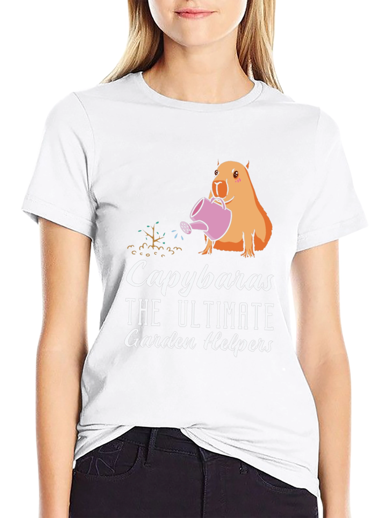 Capybara Garden Helpers T-Shirt