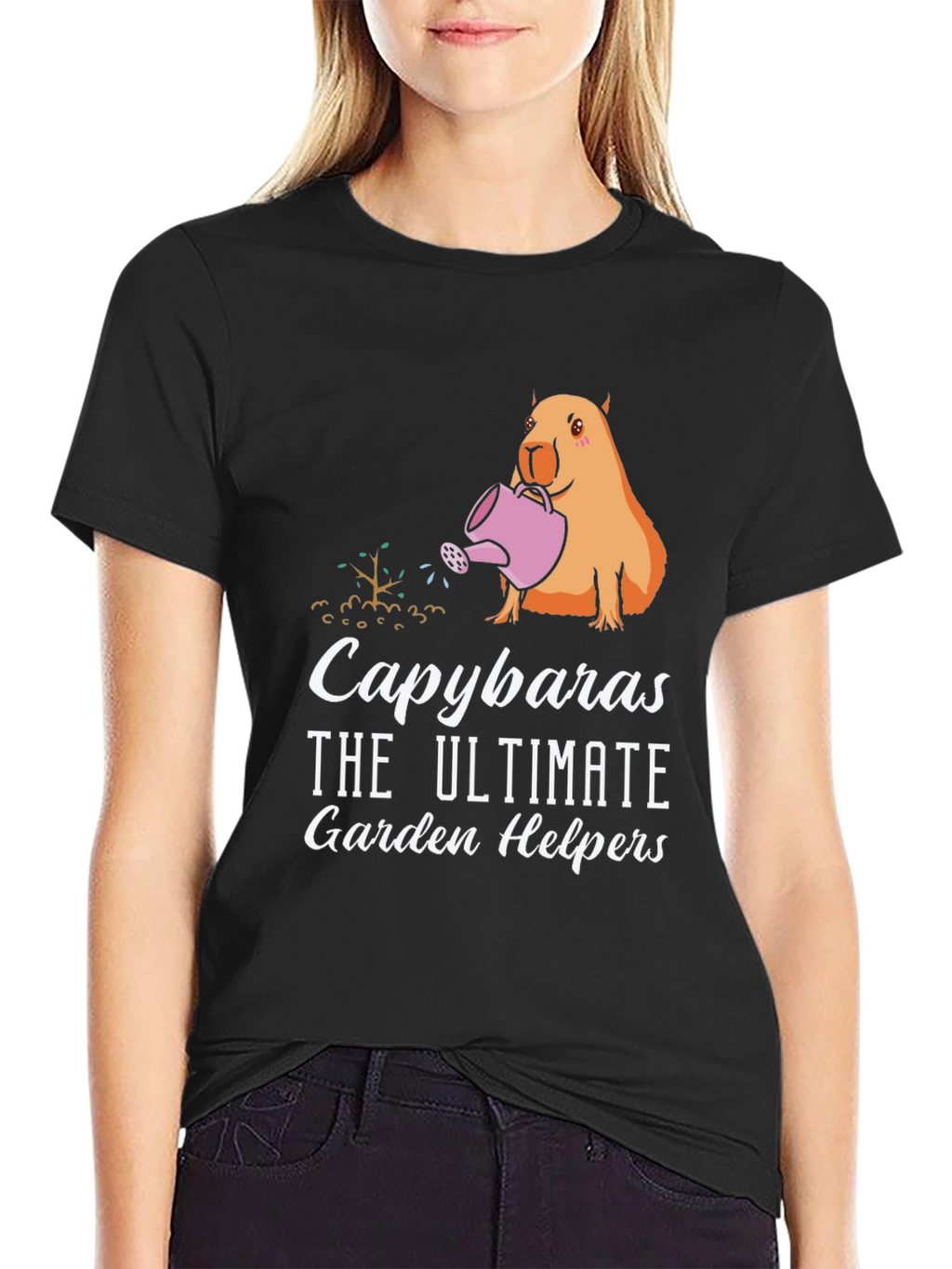 Capybara Garden Helpers T-Shirt