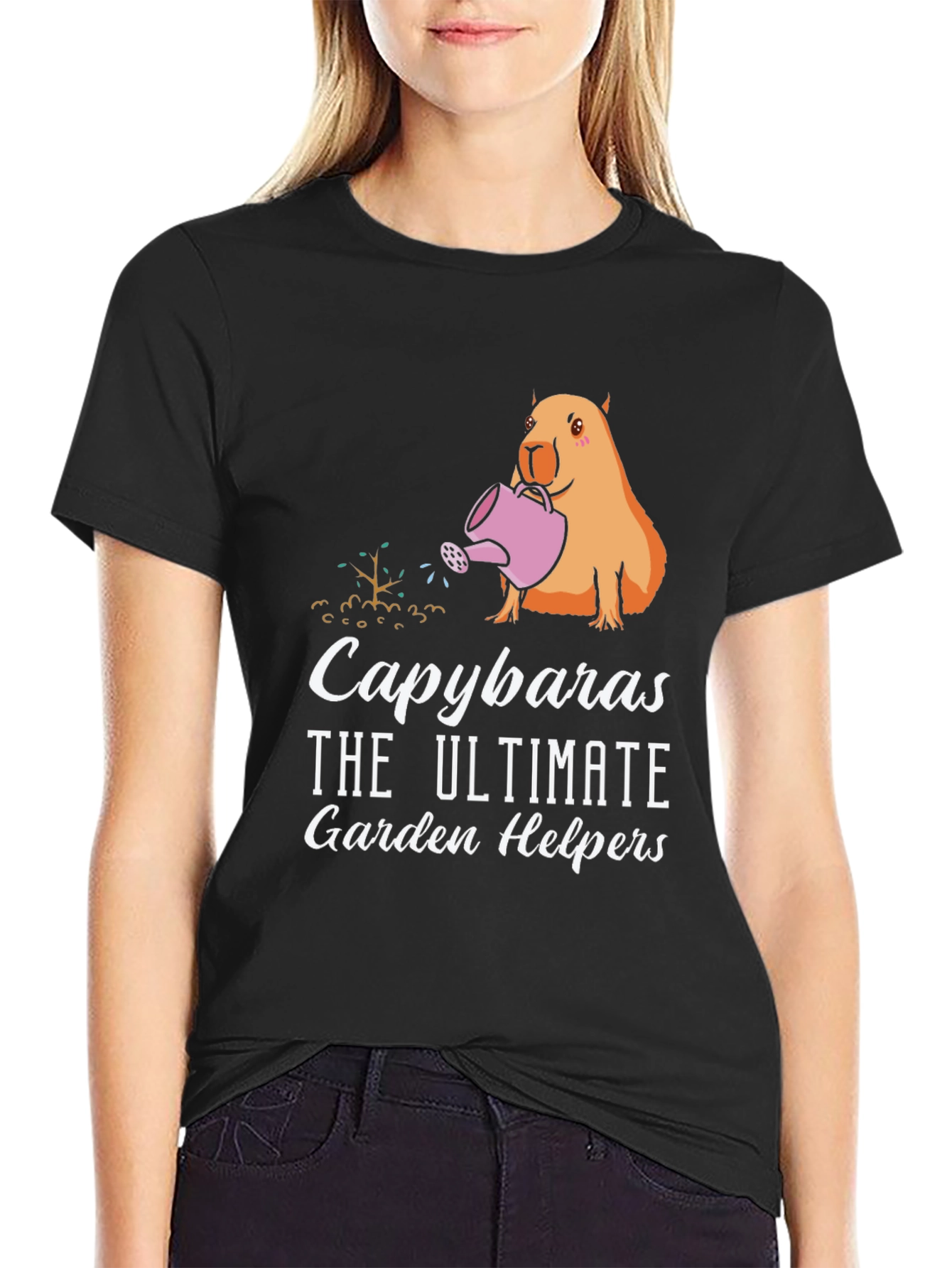 Capybara Garden Helpers T-Shirt
