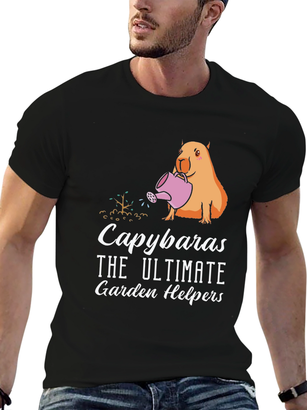 Capybara Garden Helpers T-Shirt