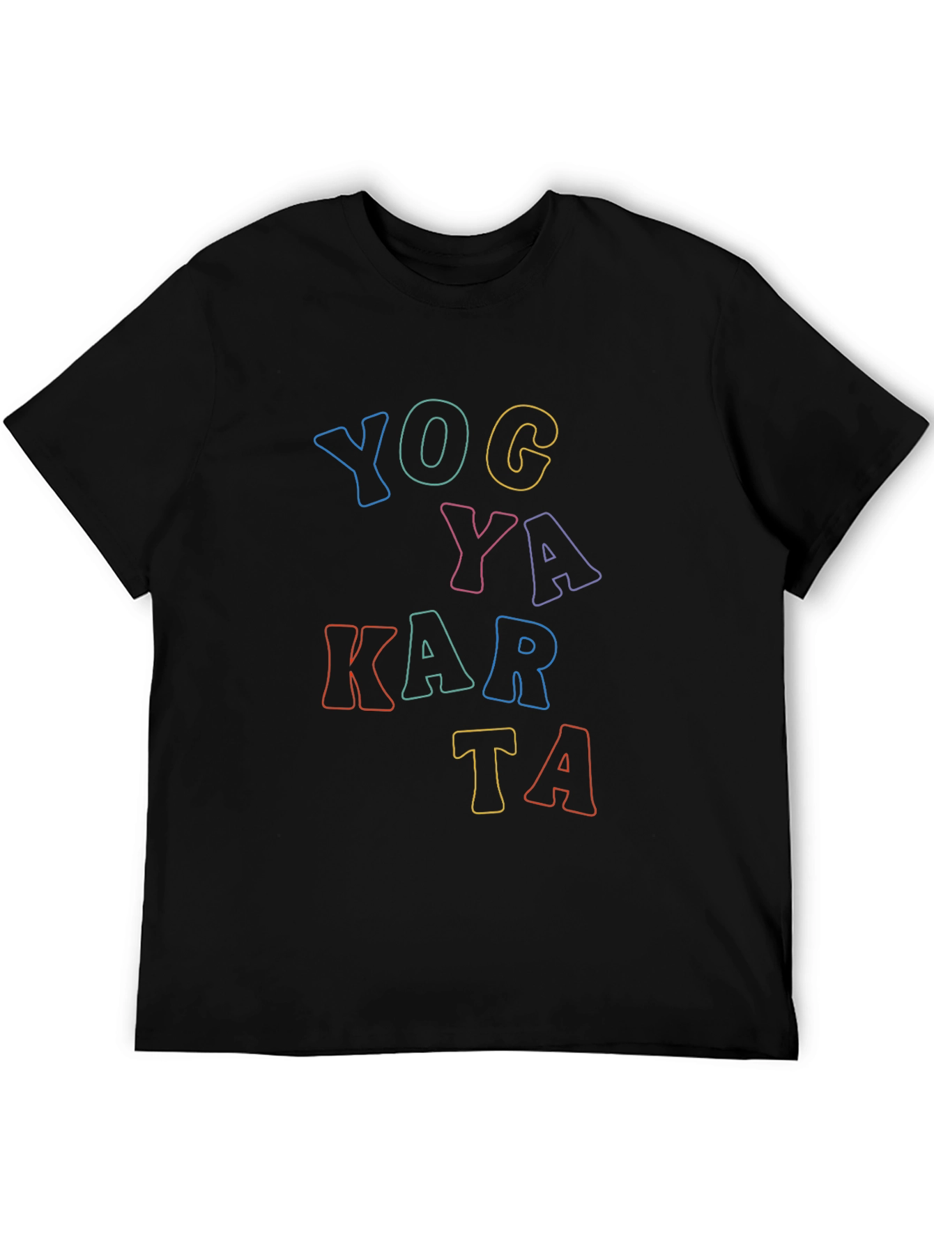 Yogyakarta Graphic Tee - Retro Style