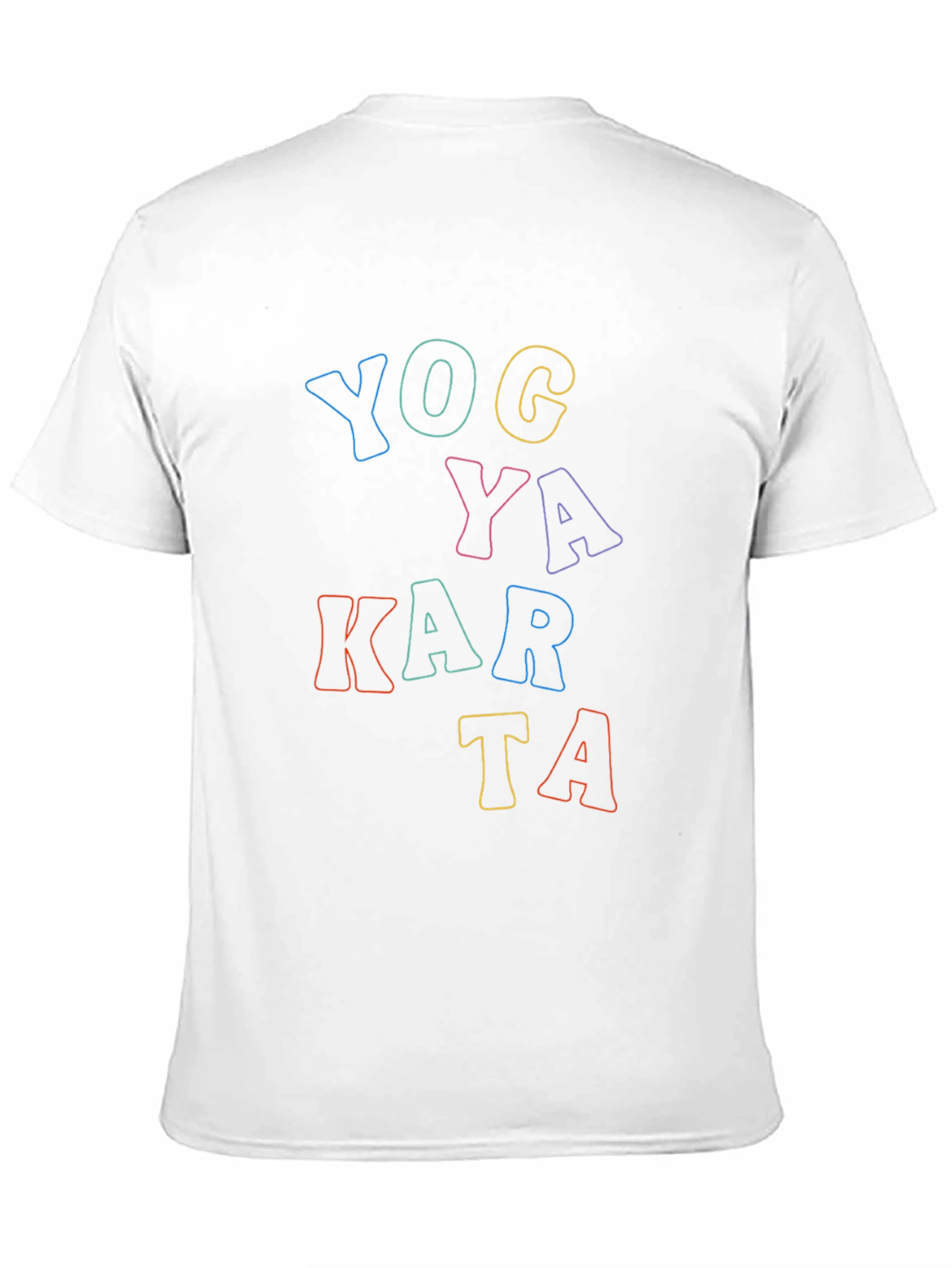 Yogyakarta Graphic Tee - Retro Style