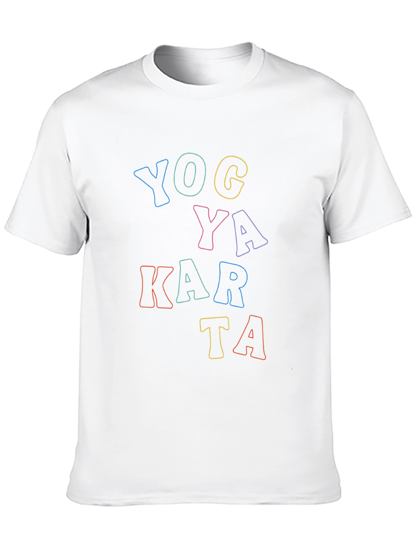 Yogyakarta Graphic Tee - Retro Style
