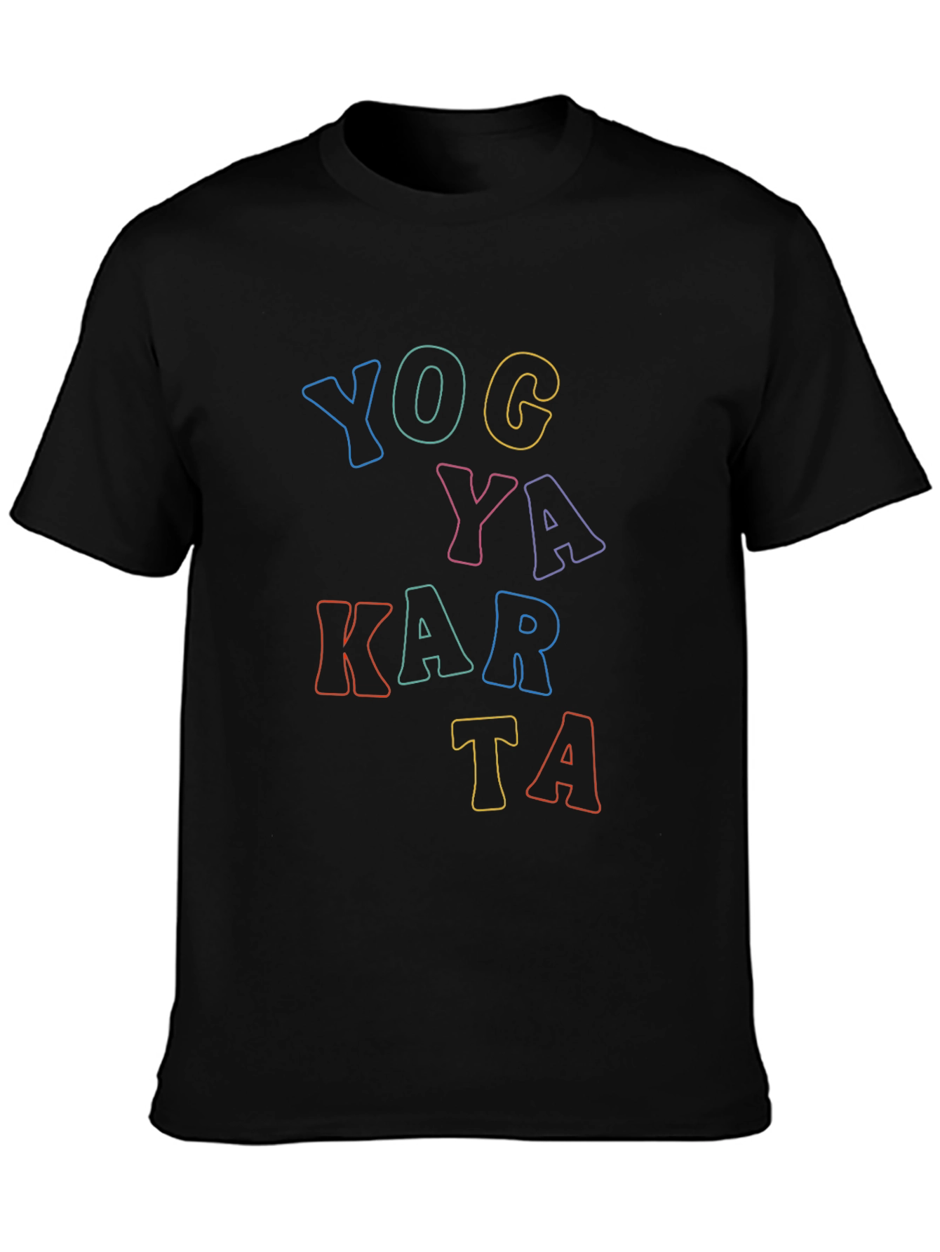 Yogyakarta Graphic Tee - Retro Style