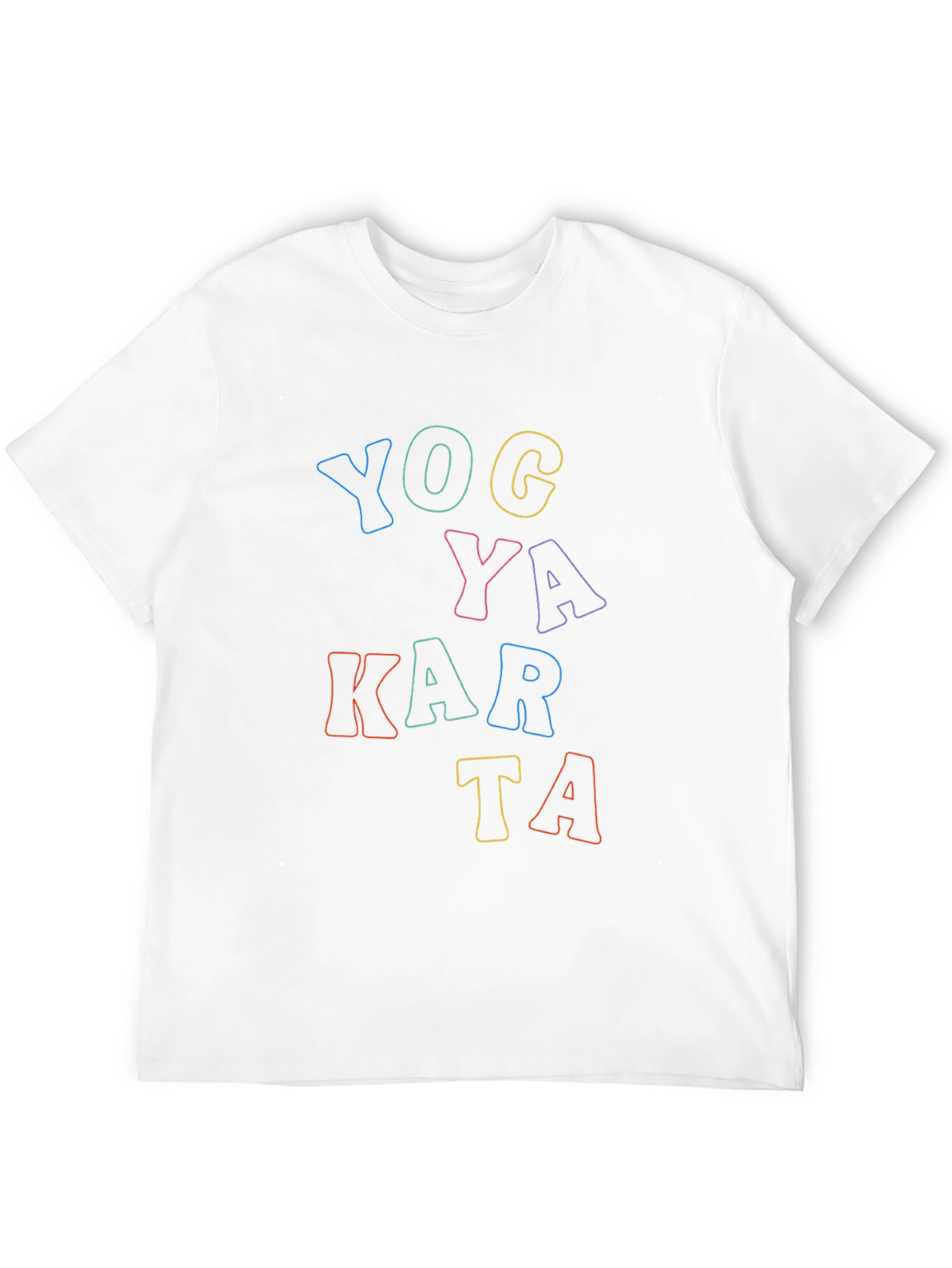Yogyakarta Graphic Tee - Retro Style