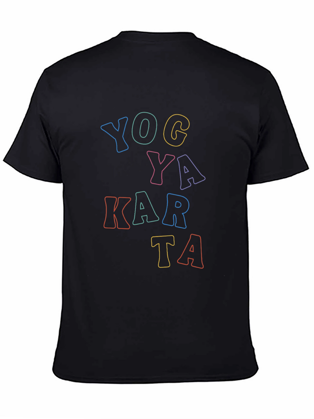 Yogyakarta Graphic Tee - Retro Style