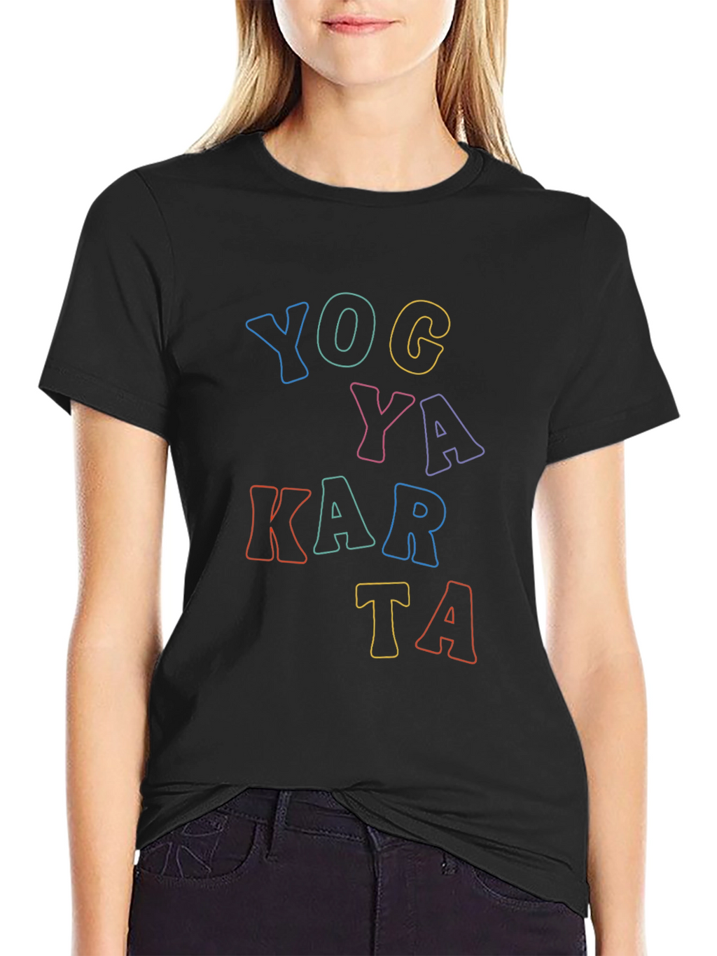 Yogyakarta Graphic Tee - Retro Style