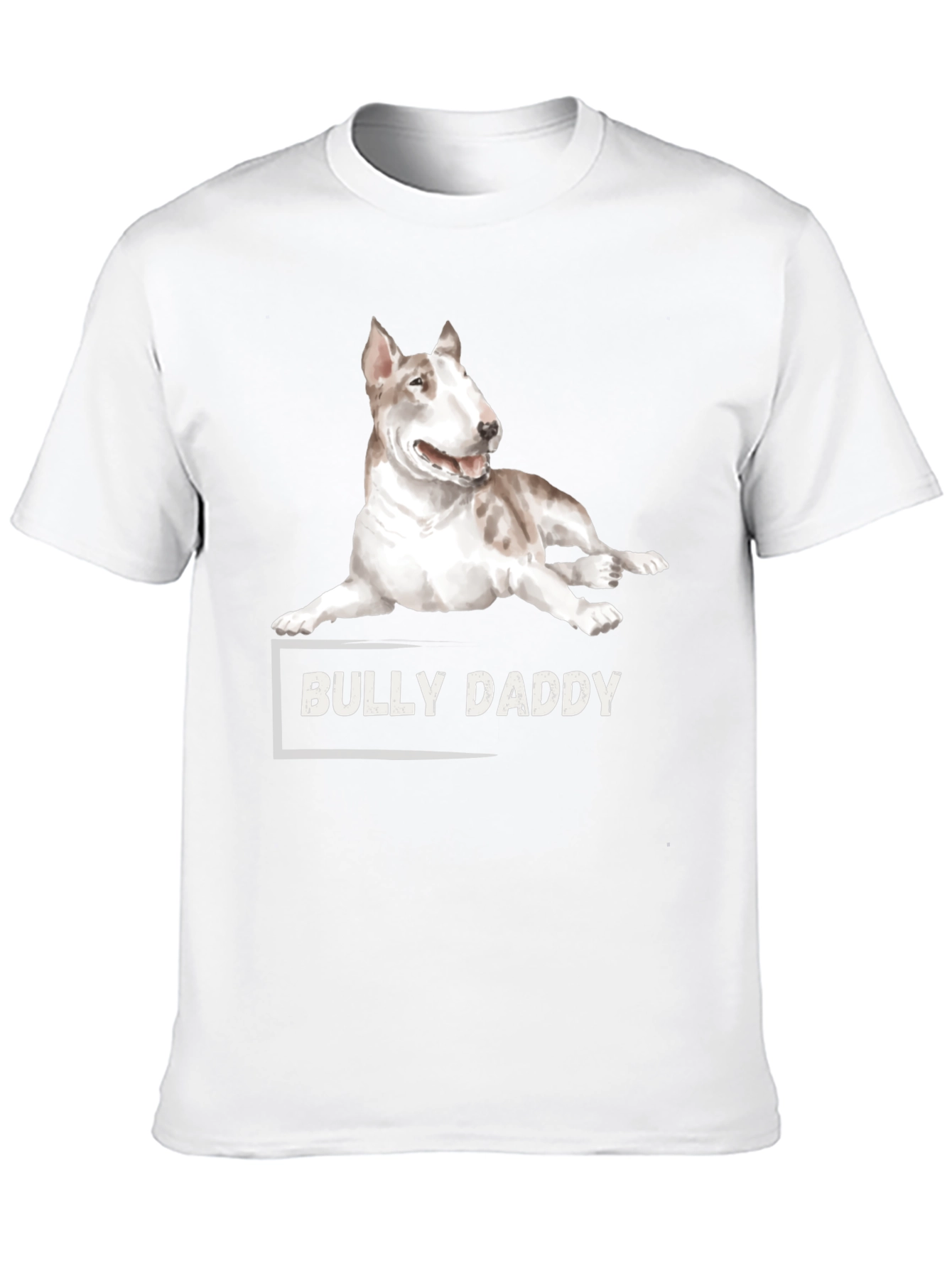 Bully Daddy Graphic Tee - Dog Lovers Shirt