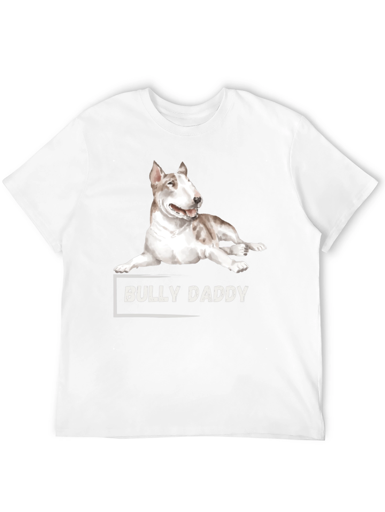 Bully Daddy Graphic Tee - Dog Lovers Shirt