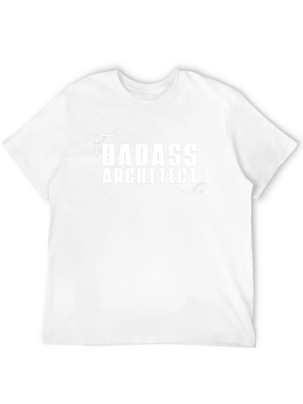 Badass Architect Graphic T-Shirt - Black
