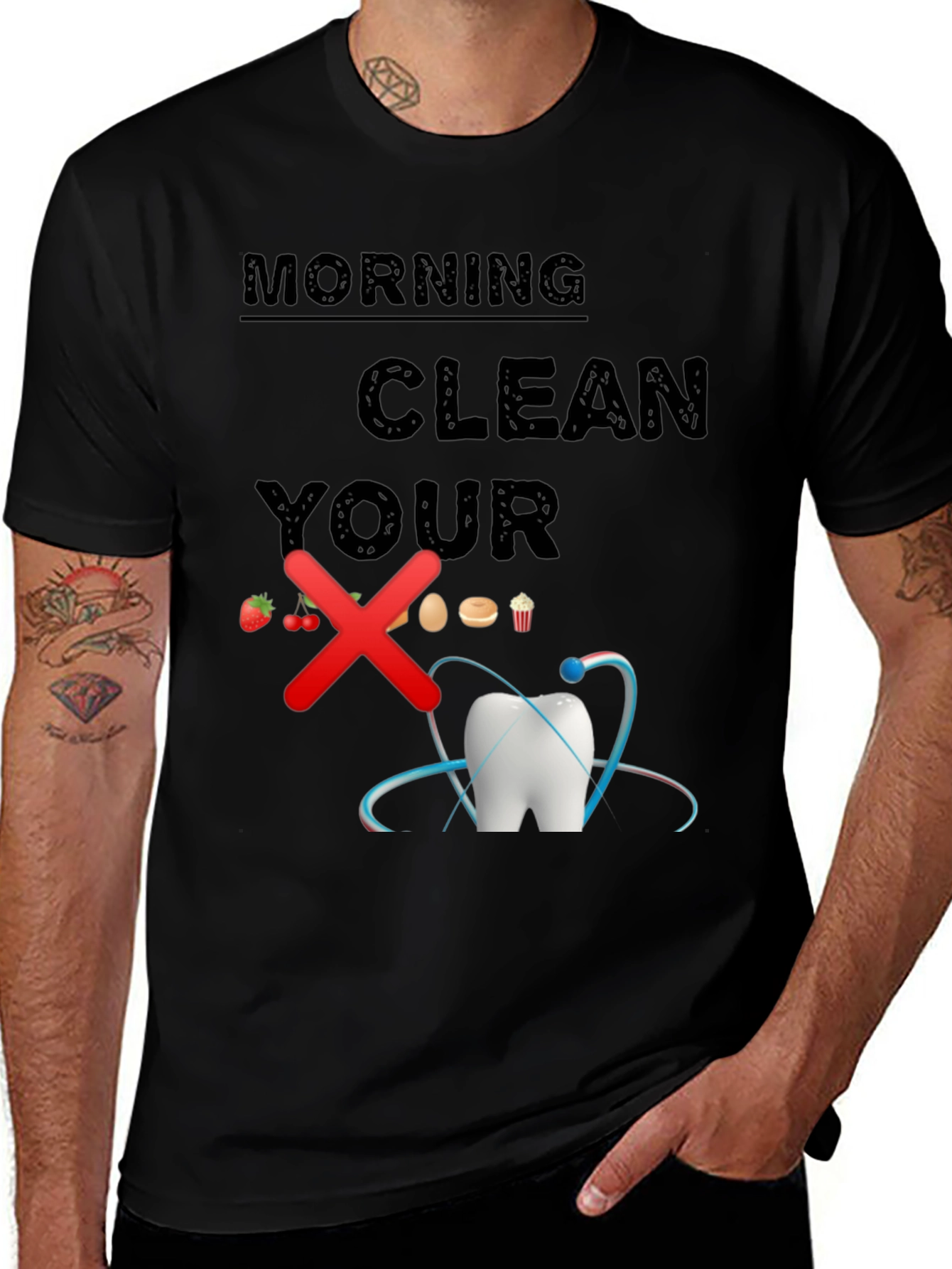 Morning Clean Your Teeth T-Shirt