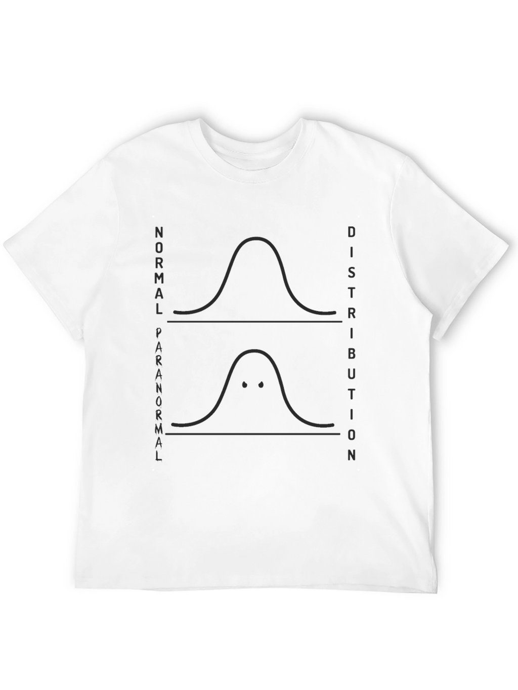 Normal Paranormal Distribution Graphic T-Shirt