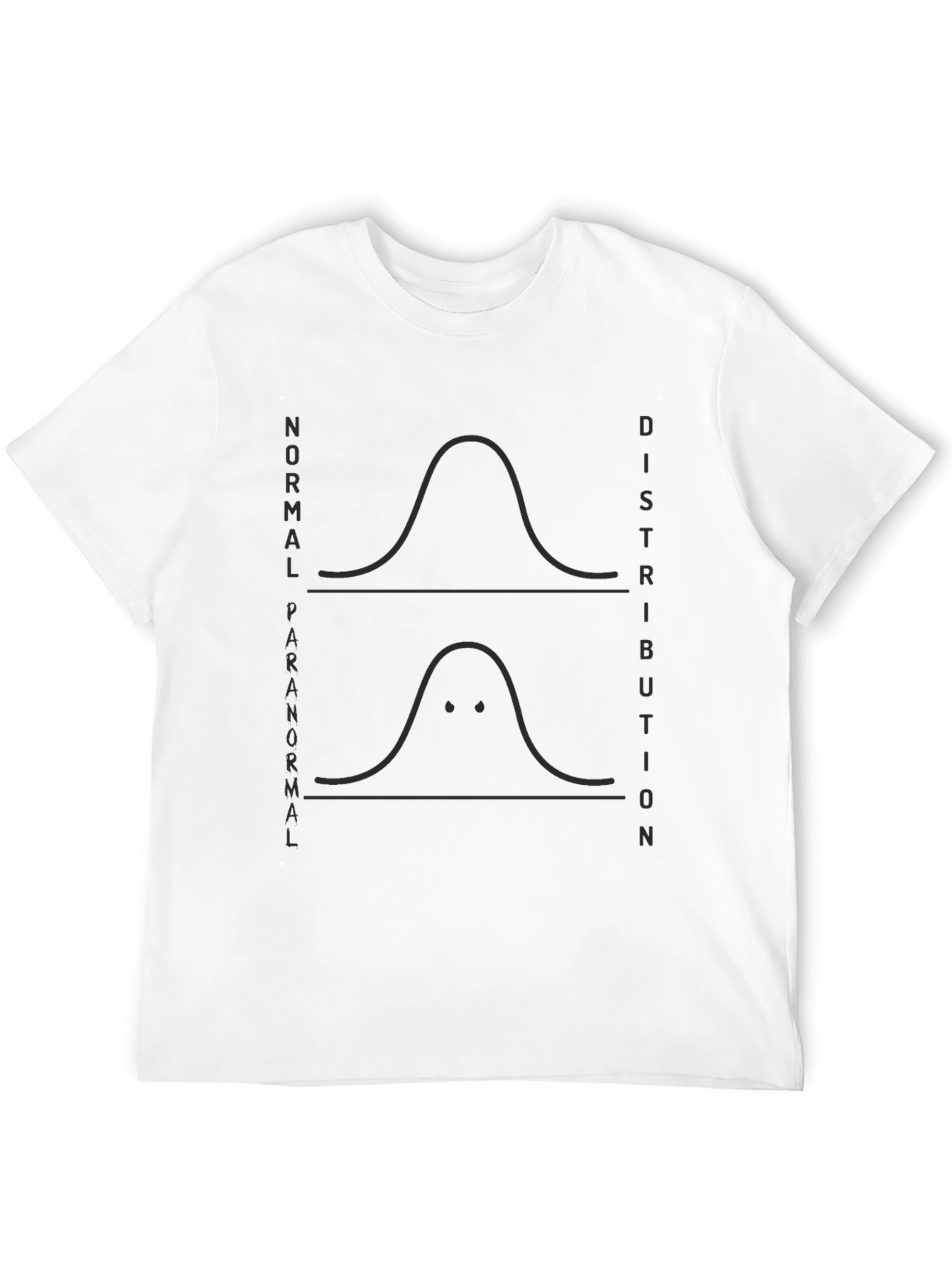 Normal Paranormal Distribution Graphic T-Shirt