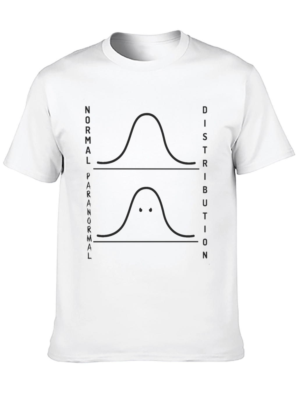 Normal Paranormal Distribution Graphic T-Shirt